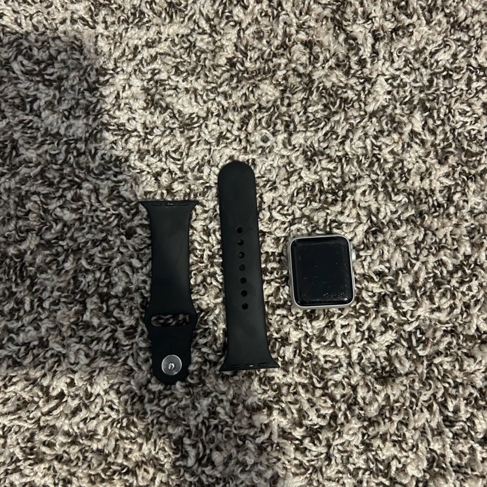 Apple Watch Series 3 with Black Band